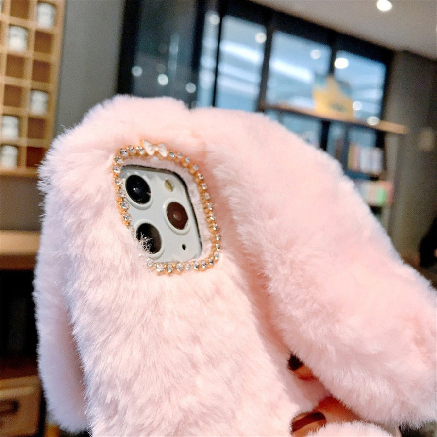 Fluffy Bunny Soft and Stylish iPhone Case - Image 9