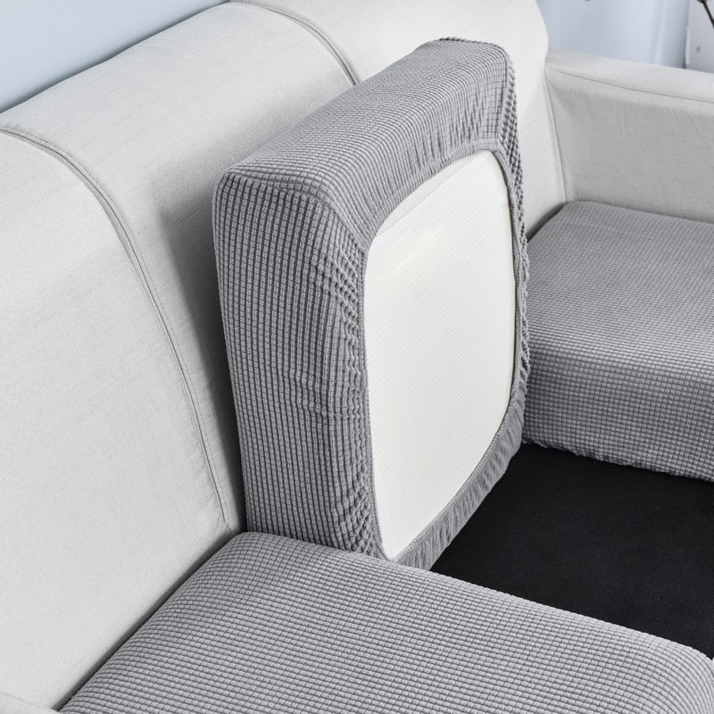 Jacquard Strechable Cushion Sofa Cover - Image 5
