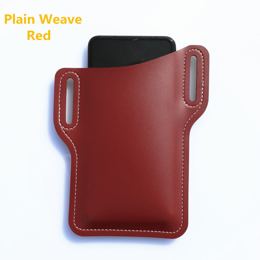 Retro Leather Waist Phone Holder - Image 6