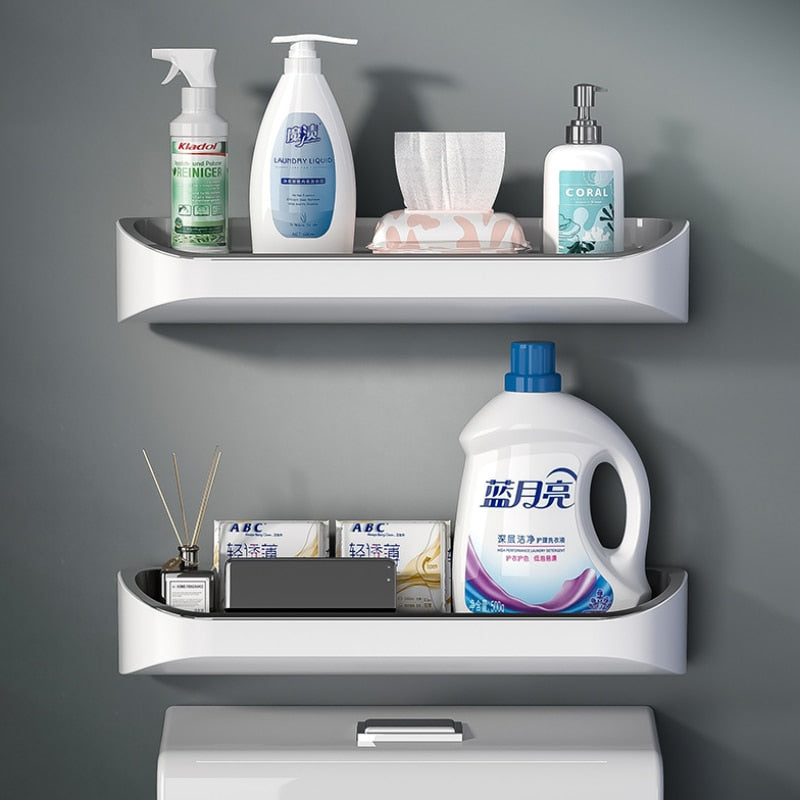 Wall Mounted Storage Master Bathroom Shelf - Image 5