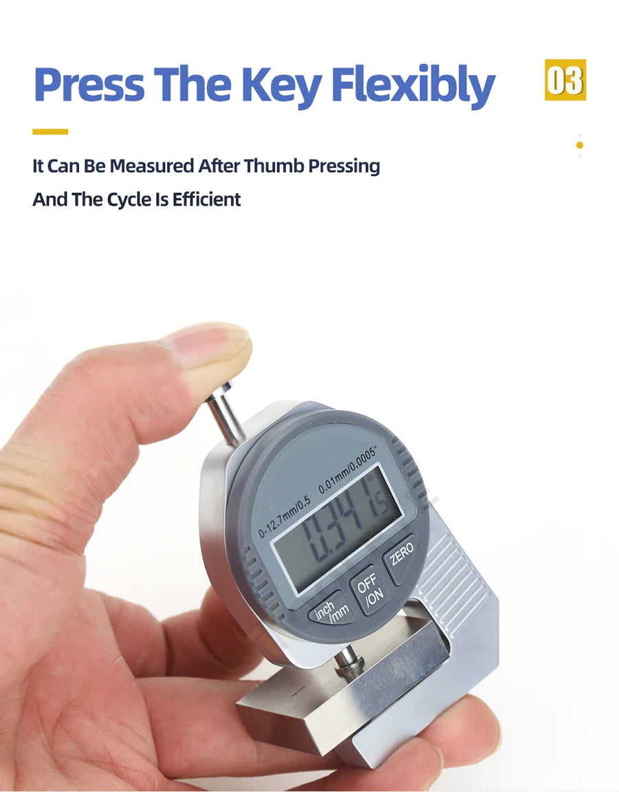 High-Sensitivity Digital Thickness Measuring Tool - Image 7