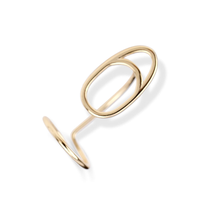 Sleek Line Gothic Metal Thin Nail Rings - Image 22