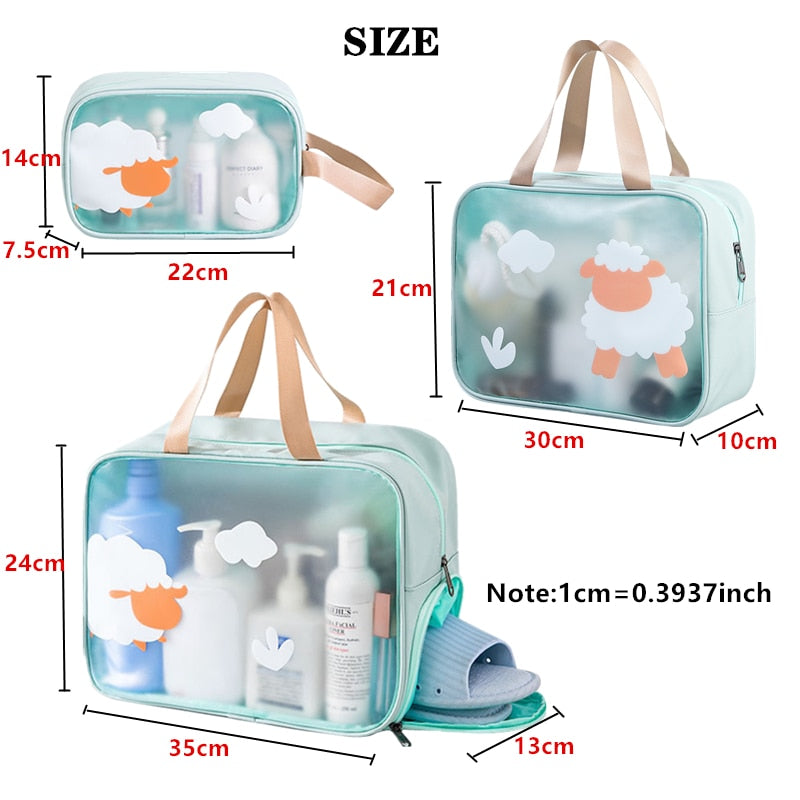 Waterproof Cosmetic Organizer Travel Bag - Image 28