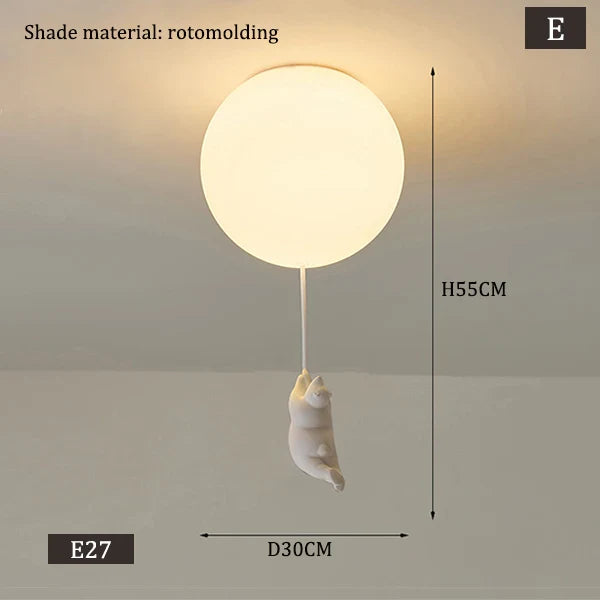 Hanging Bears Balloons Lamp - Image 13