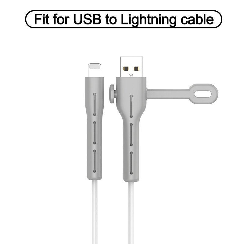 Silicone Cable Cord Protector Clip - Image 18