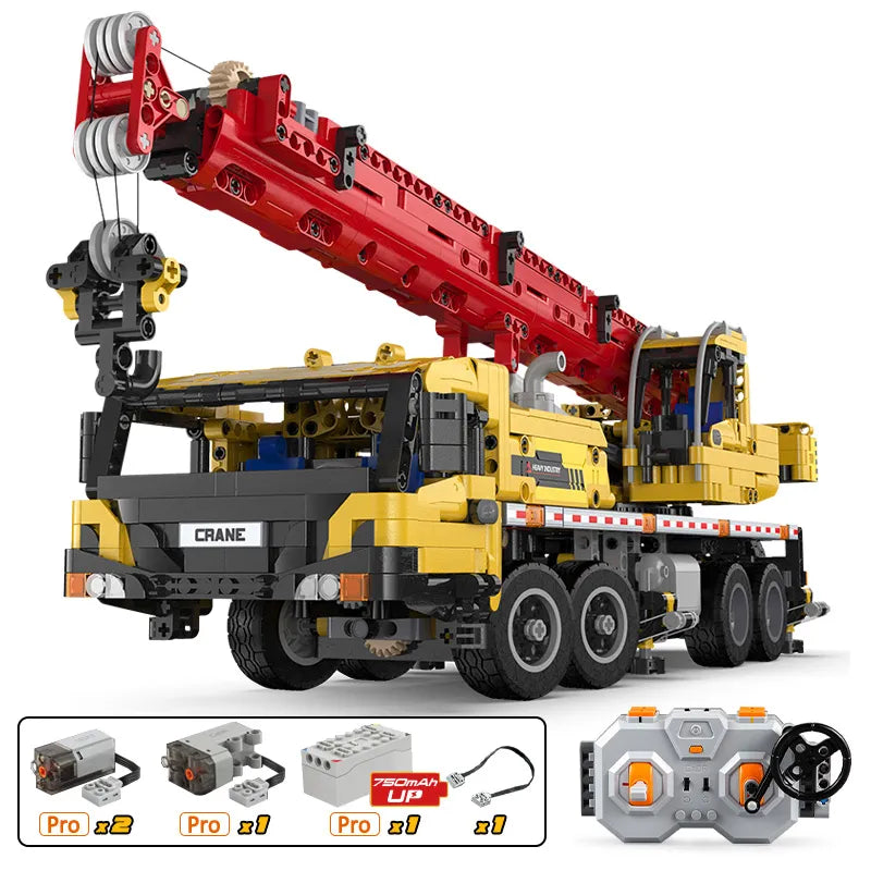 City Construction Remote-Control Learning Crane Truck - Image 6
