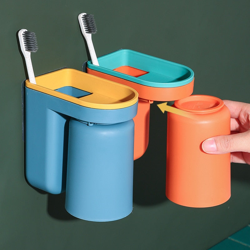 Wall-mounted Magnetic Toothbrush Holder - Image 0