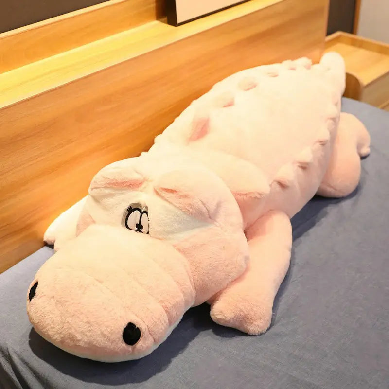 Jumbo Crocodile Stuffed Animal Pillow - Image 6