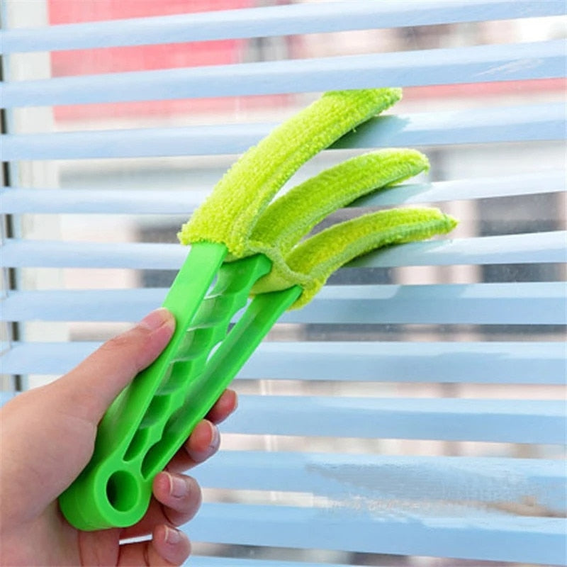 Microfiber Car Air Conditioner Vent Quick Cleaning Brush - Image 1