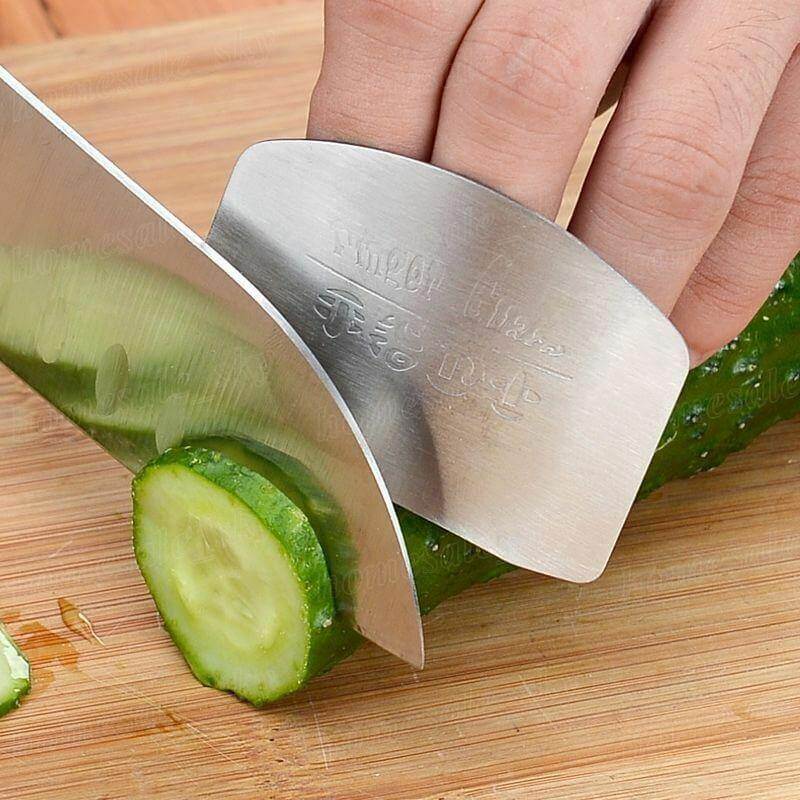 Stainless Steel Safety Cutting Finger Protector - Image 0