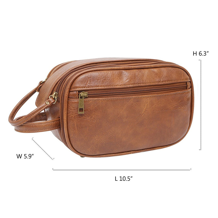 Mermaid Dream Waterproof Leather Travel Makeup Storage Bag - Image 6