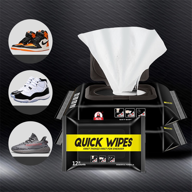 Disposable White Shoe Cleaner Wipes - Image 3