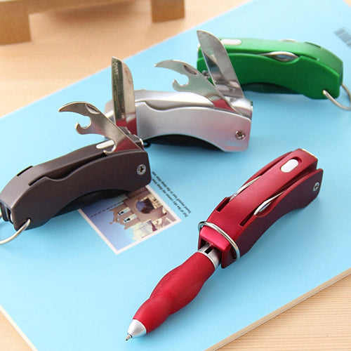 4in1 Travel Friend Camping Foldable Keychain - Image 0