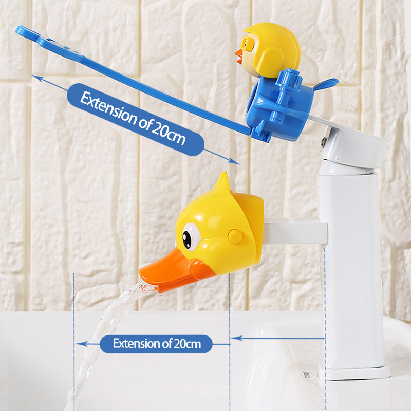 Cartoon Splash Proof Kids Faucet Extender - Image 3