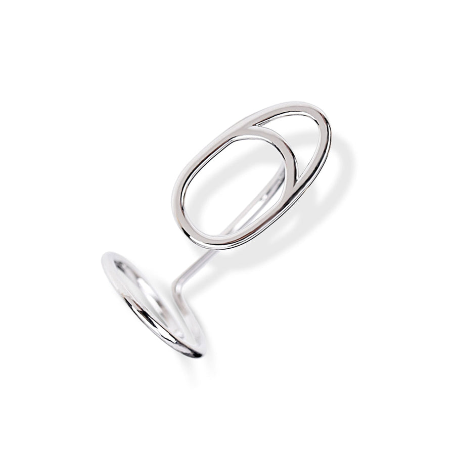 Sleek Line Gothic Metal Thin Nail Rings - Image 24