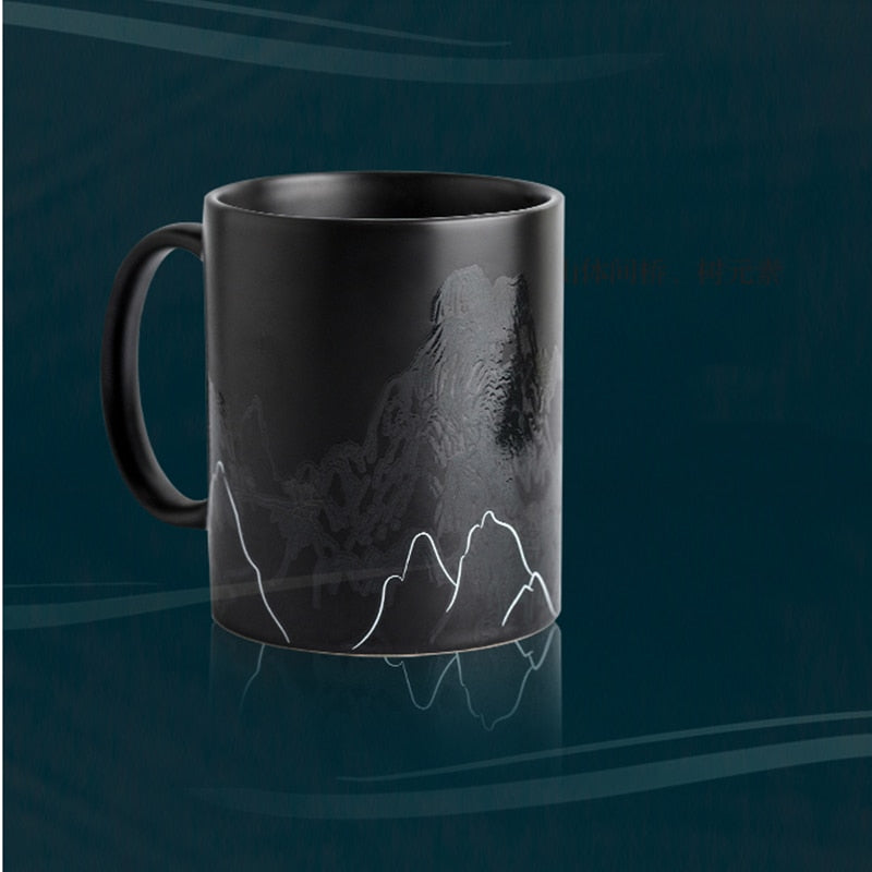 Magic Thermal Color Changing Ceramic Cup - Image 1