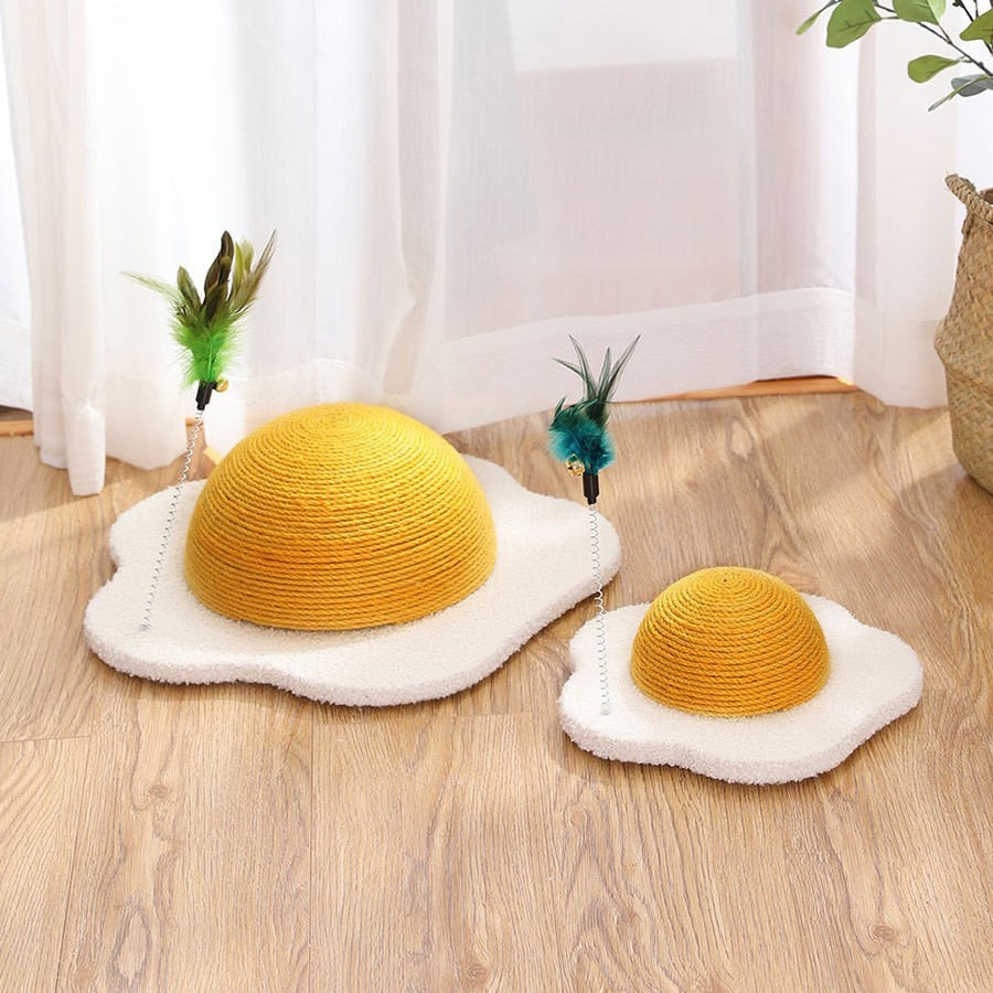 Egg Carrot Cat Scratching Board - Image 1