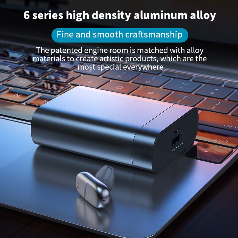 Wireless Touch Control Power Bank Earphone - Image 4