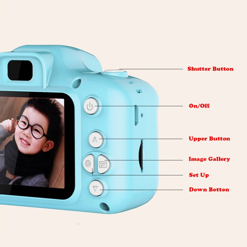 Kids Colorful Mini Digital Camera - Image 1
