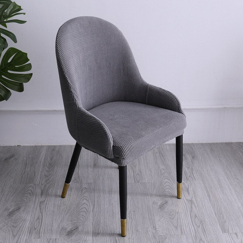 Perfect Fit High Elasticity Curved Chair Cover - Image 10