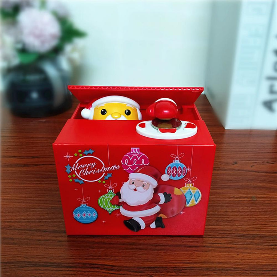 Santa's Magic Chest Piggy Bank - Image 1