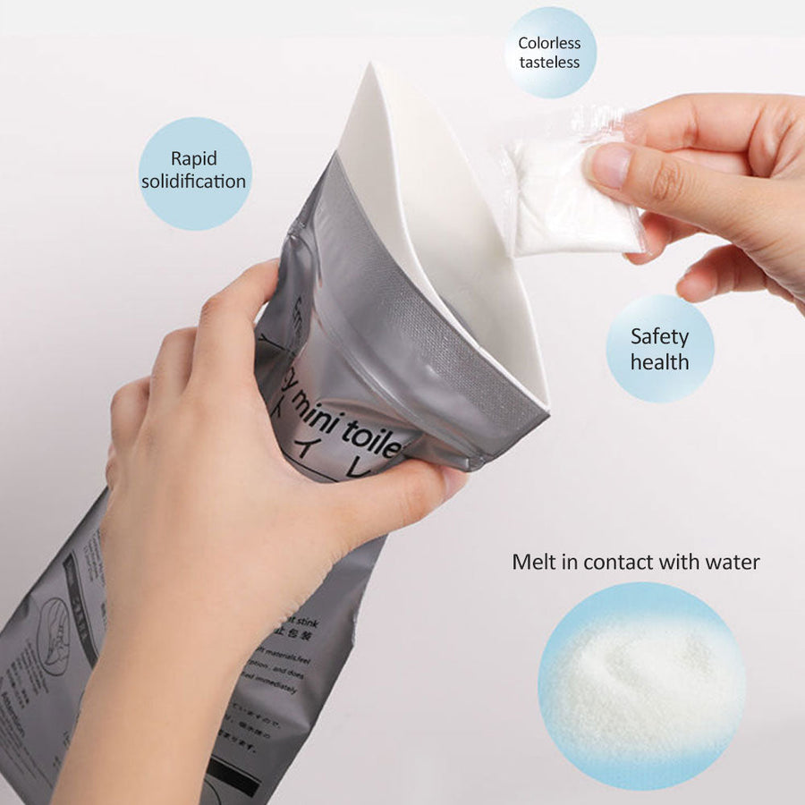 Emergency Portable Car Mini Toilet Bags - Image 3