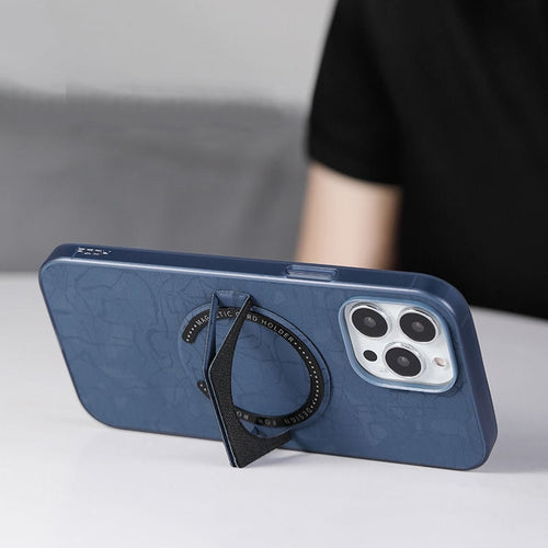 Elegant Magnetic Ring Phone Holder Case - Image 0