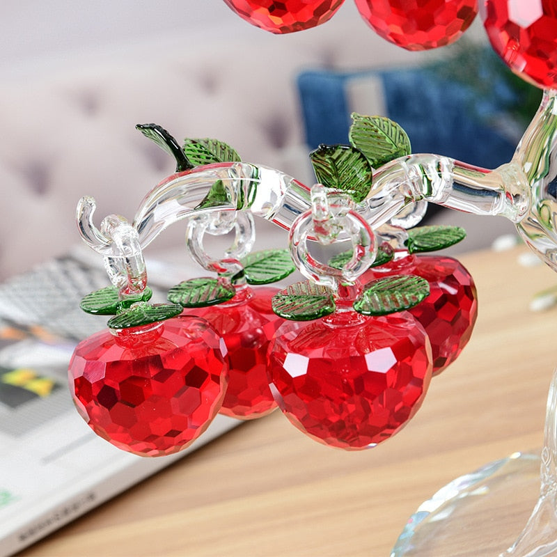 Elegant Crystal Apple Tree Home Decor - Image 7