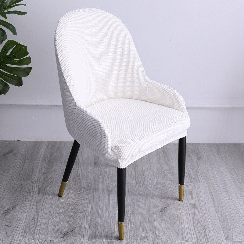 Perfect Fit High Elasticity Curved Chair Cover - Image 12