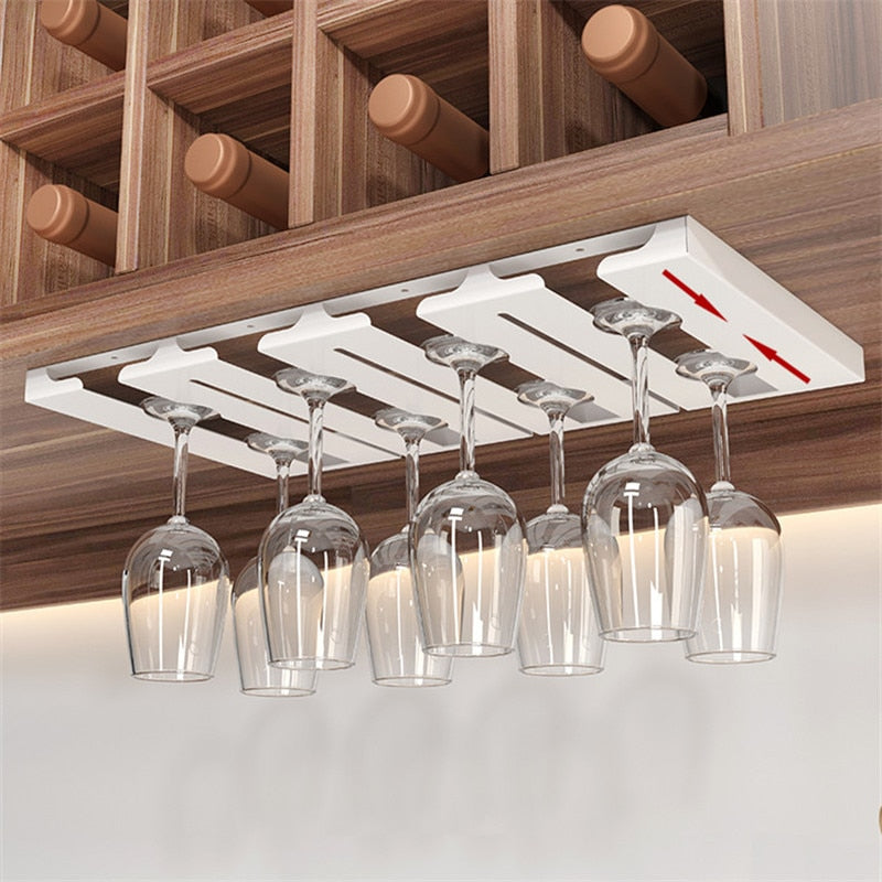 Under Cabinet Glass Organizer Rack - Image 13