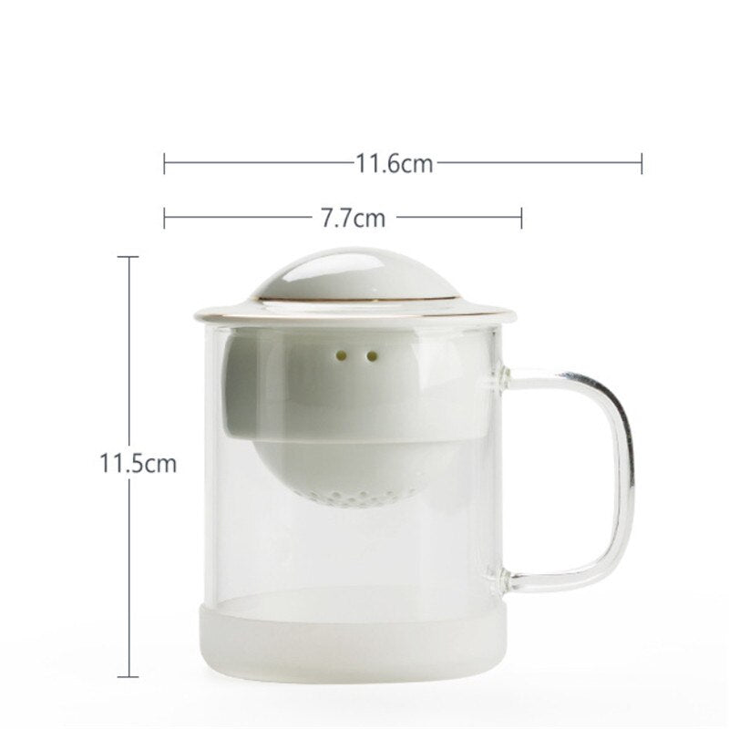 Cosmic Orbit Brew Ceramic Teapot - Image 7