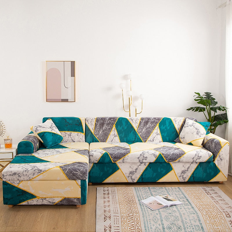 Modern Non-slip Colorful Elastic Sofa Cover - Image 48