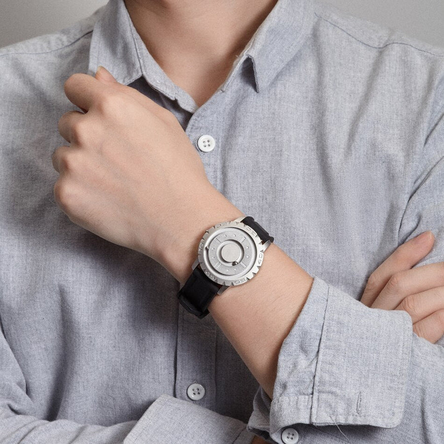 Magnetic Ball Pointer Quartz Watch - Image 1