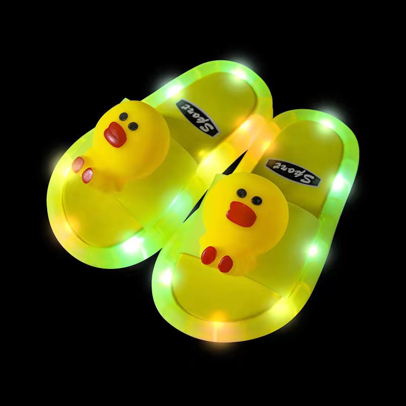 Luminous Cartoon Children Slippers - Image 6