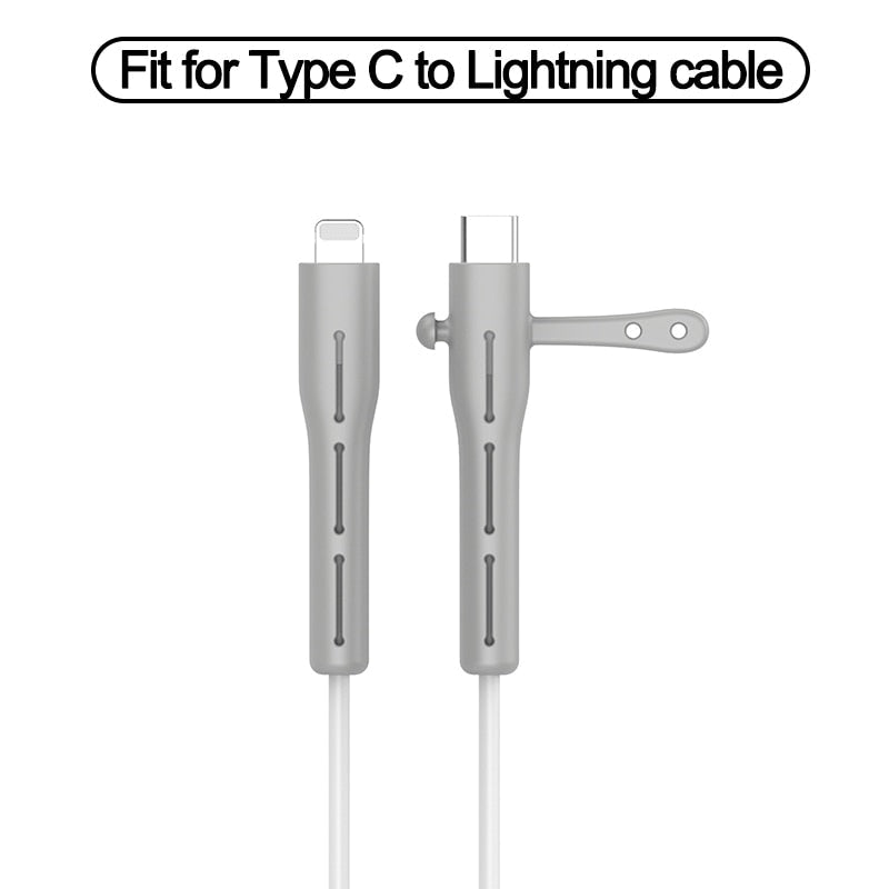 Silicone Cable Cord Protector Clip - Image 13