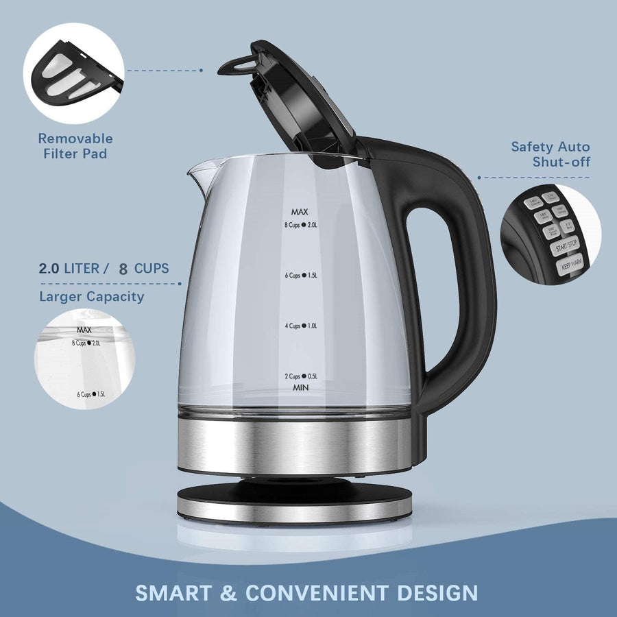 Smart Auto Temperature Electric Kettle - Image 3
