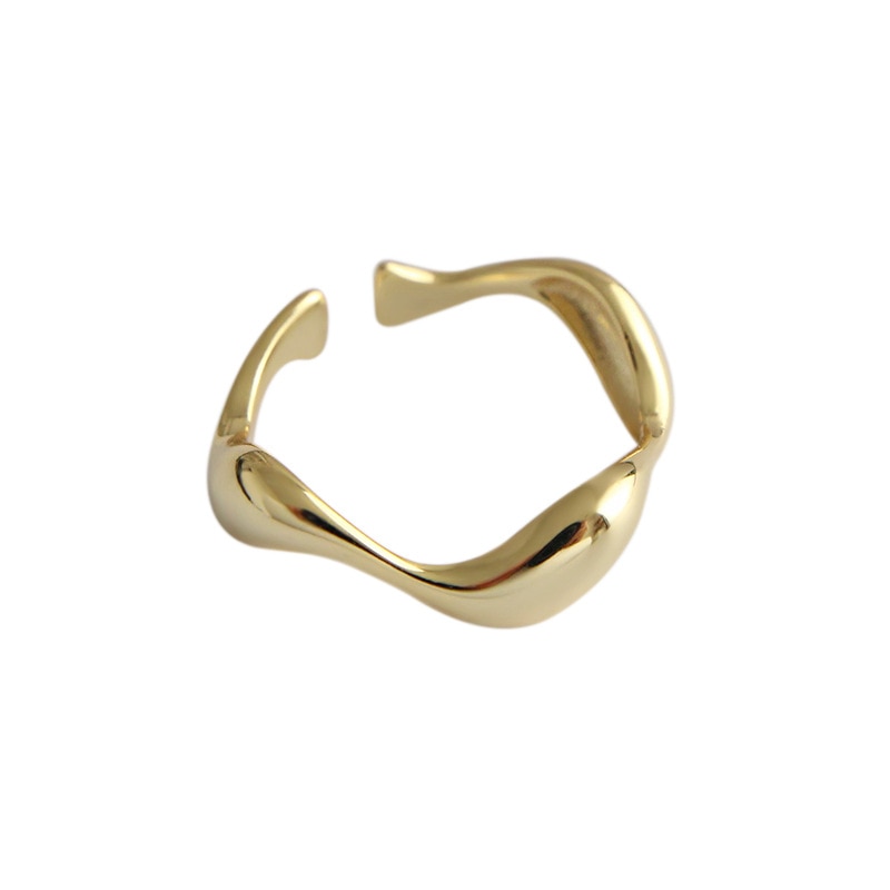 Irregular Wave Adjustable Ring - Image 5