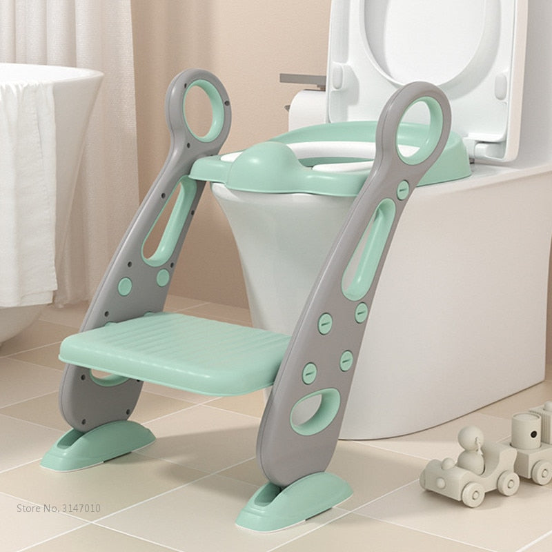Baby Potty Training Detachable Anti-slip Potty Kit with Ladder - Image 0
