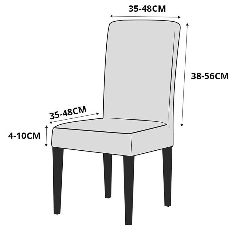 Elastic Dining Chair Covers - Image 4