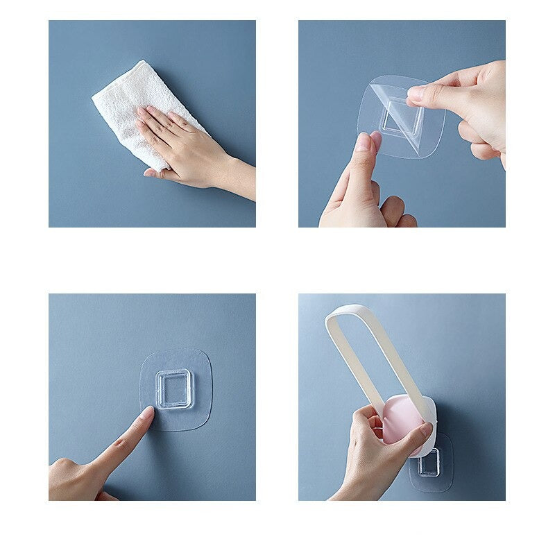 Self-Adhesive Foldable Wardrobe Clothes Organizer - Image 3