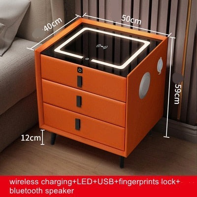 Creative Multifunctional Smart Bedside Speaker Table - Image 24