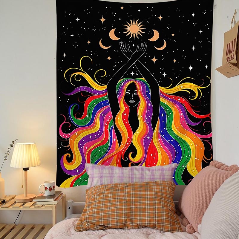 Bohemian Style Moon Energy Wall Hanging Decor - Image 9