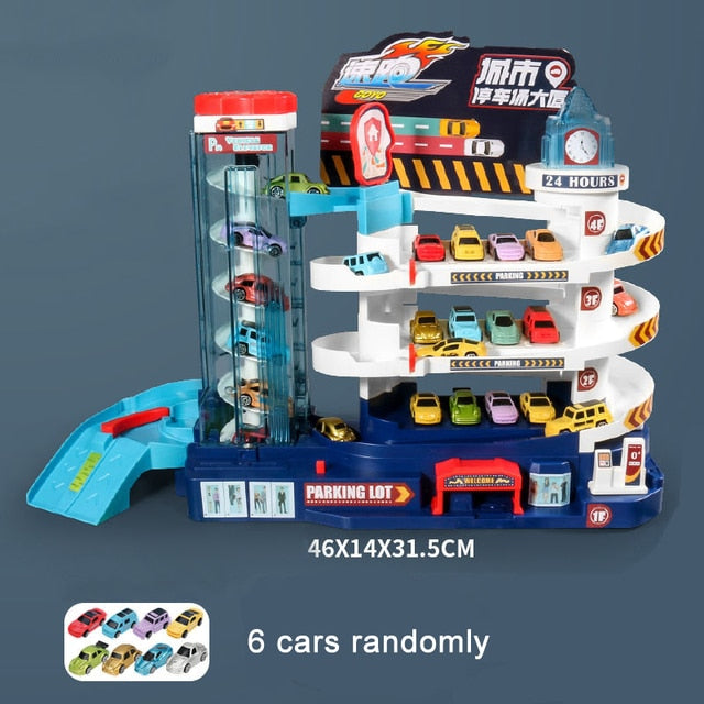 Adventure Parking Lot Racing Car Toys - Image 6