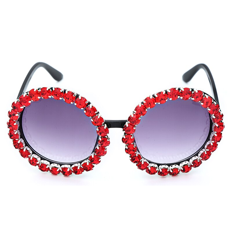 Oversize Round Luxury Sunglasses - Image 13
