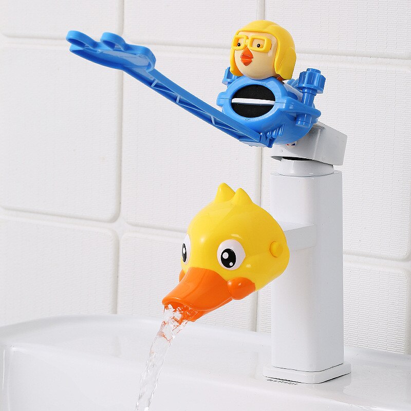 Cartoon Splash Proof Kids Faucet Extender - Image 0
