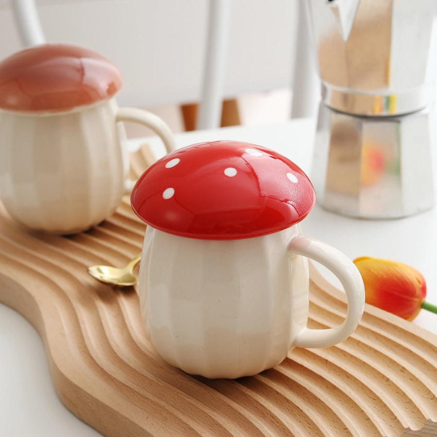 Creative Ceramic Mushroom Mug - Image 0