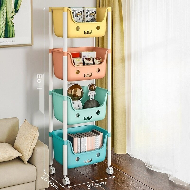 Easy Roll Multi-Purpose Adjustable Storage Rack - Image 5