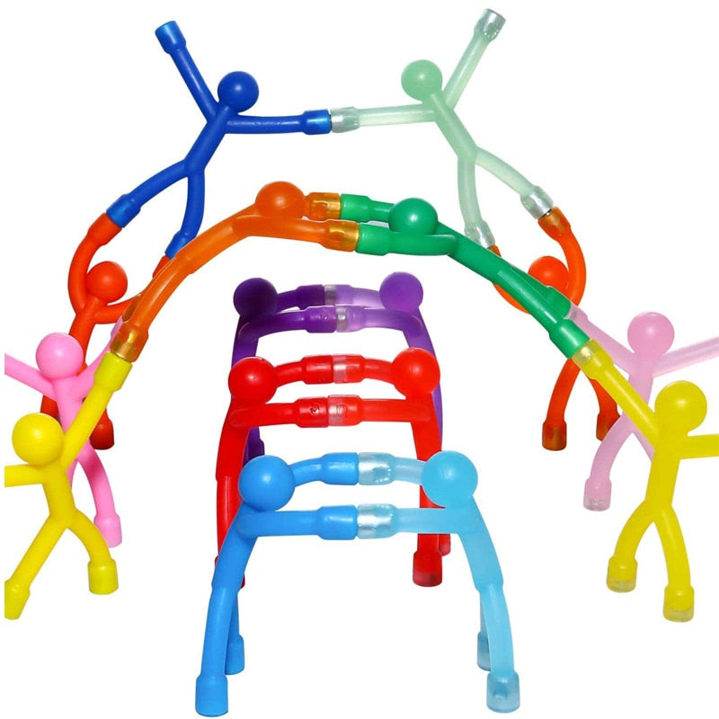 3Pcs Magnetic Humans Anti Stress Toy - Image 3