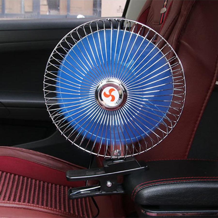 Mini Adjustable Cooling Car Clip Fan - Image 2