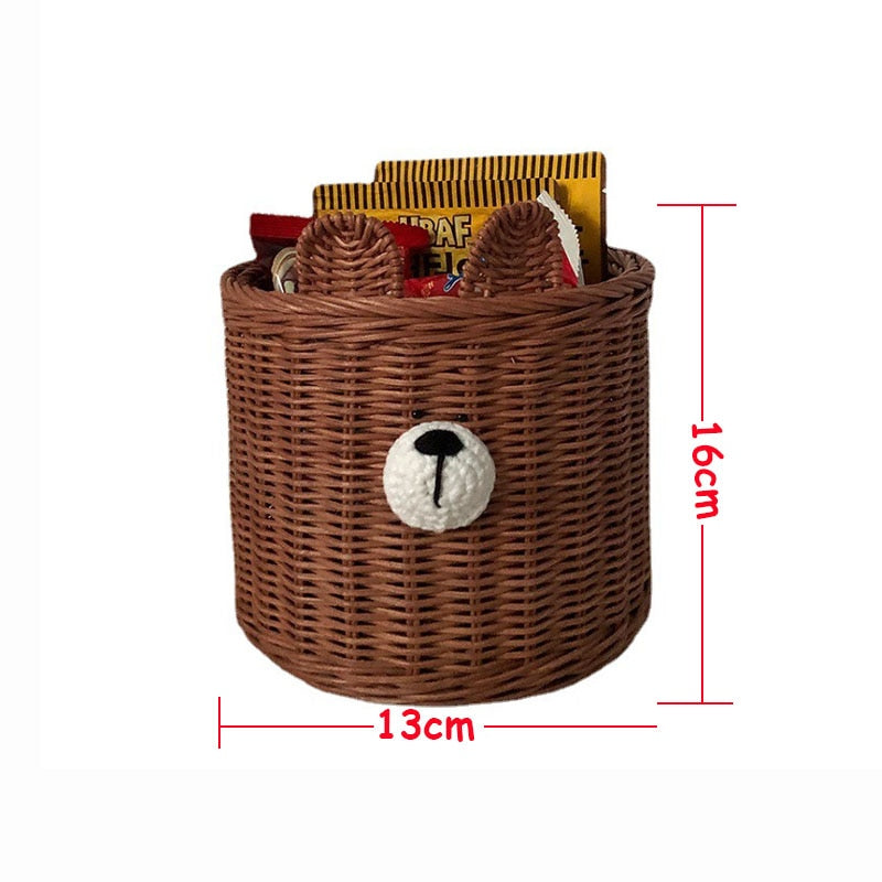 Handmade Storage Bear Baskets - Image 5